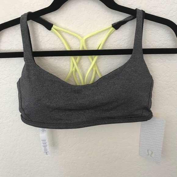 NWT HBLK LULULEMON FREE TO BE ZEN BRA - - Size 10 - Picture 3 of 8